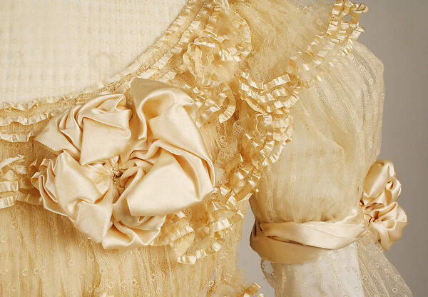 Evening dress, Jacques Doucet (French, Paris 1853–1929 Paris), silk, French