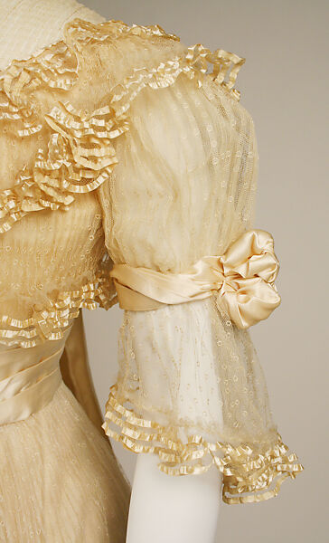 Evening dress, Jacques Doucet (French, Paris 1853–1929 Paris), silk, French