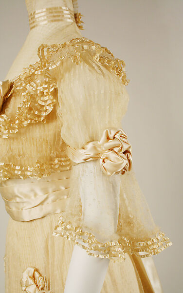 Evening dress, Jacques Doucet (French, Paris 1853–1929 Paris), silk, French