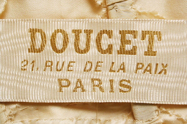 Evening dress, Jacques Doucet (French, Paris 1853–1929 Paris), silk, French