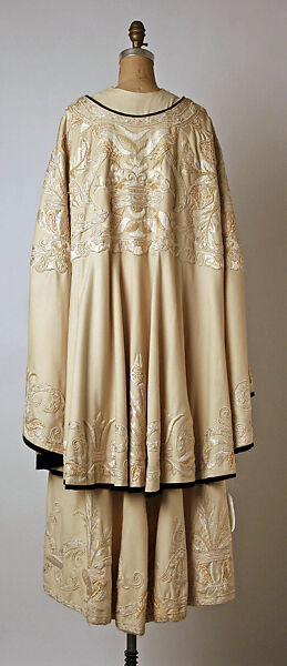 Evening coat, Callot Soeurs (French, active 1895–1937), wool, silk, fur, French