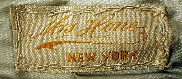 Coat, silk, American