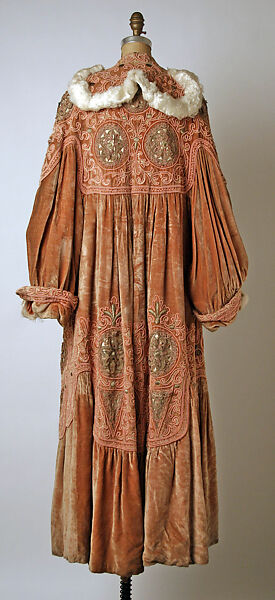 Opera coat, Callot Soeurs (French, active 1895–1937), silk, metal, feathers, French