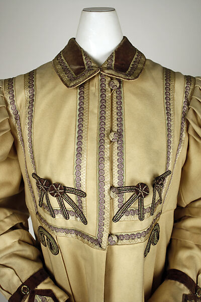 Opera coat, wool, American or European
