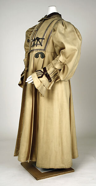 Opera coat, wool, American or European
