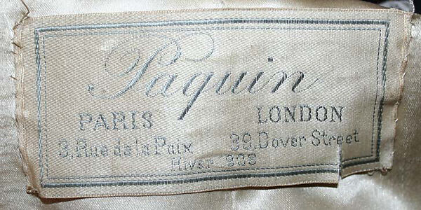 Evening wrap, House of Paquin (French, 1891–1956), [no medium available], French