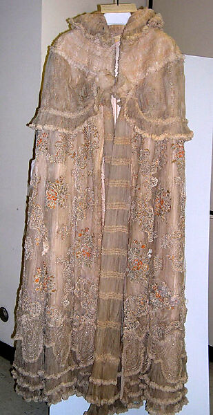 Opera cloak, Au Bon Marché/Maison A. Boucicaut (French, founded ca. 1852), silk, French
