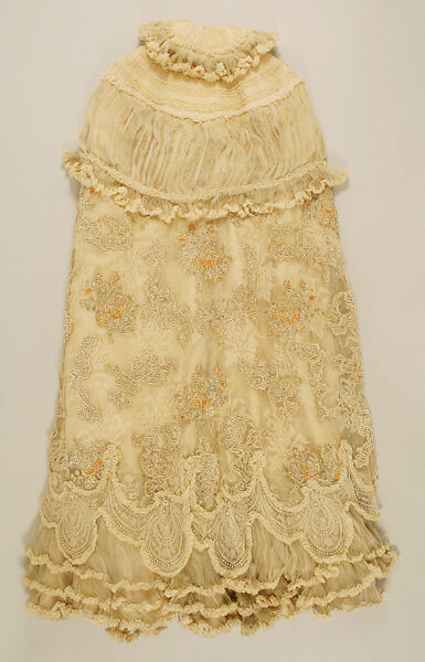 Opera cloak, Au Bon Marché/Maison A. Boucicaut (French, founded ca. 1852), silk, French
