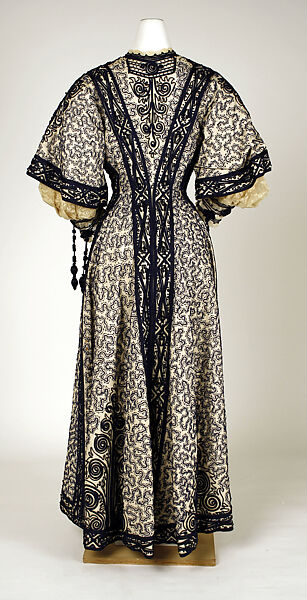 Coat, silk, American