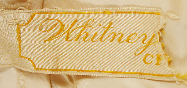 Dress, cotton, silk, American