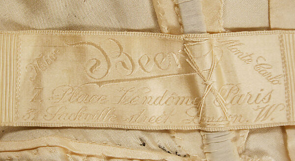 Dress, Beer (French, ca. 1890–1928), [no medium available], French