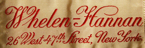 Dress, silk, cotton, American