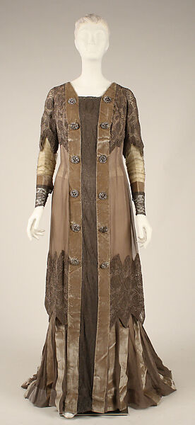 Dress, Beer (French, ca. 1890–1928), [no medium available], French 