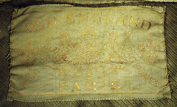 Duster, wool, silk, French