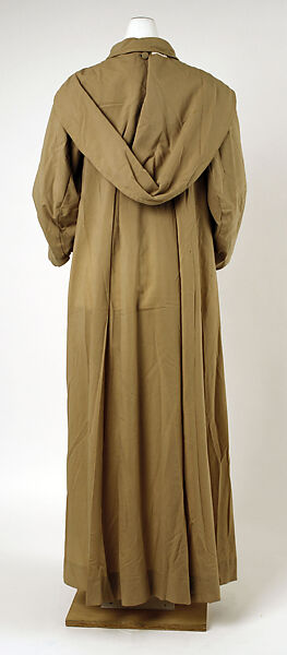 Duster, wool, silk, French