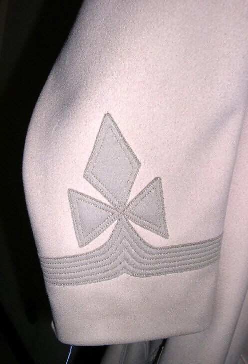 Coat, Au Louvre (French), silk, wool, French