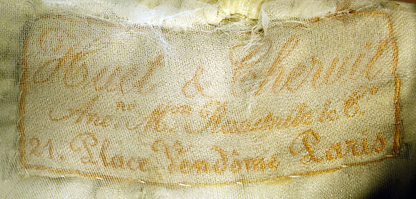 Evening wrap, Raudnitz and Co. - Huet and Chéruit (French), silk, metal, French