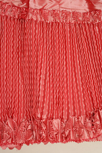 Walking dress, (a, b) M. A. Robb, wool, French