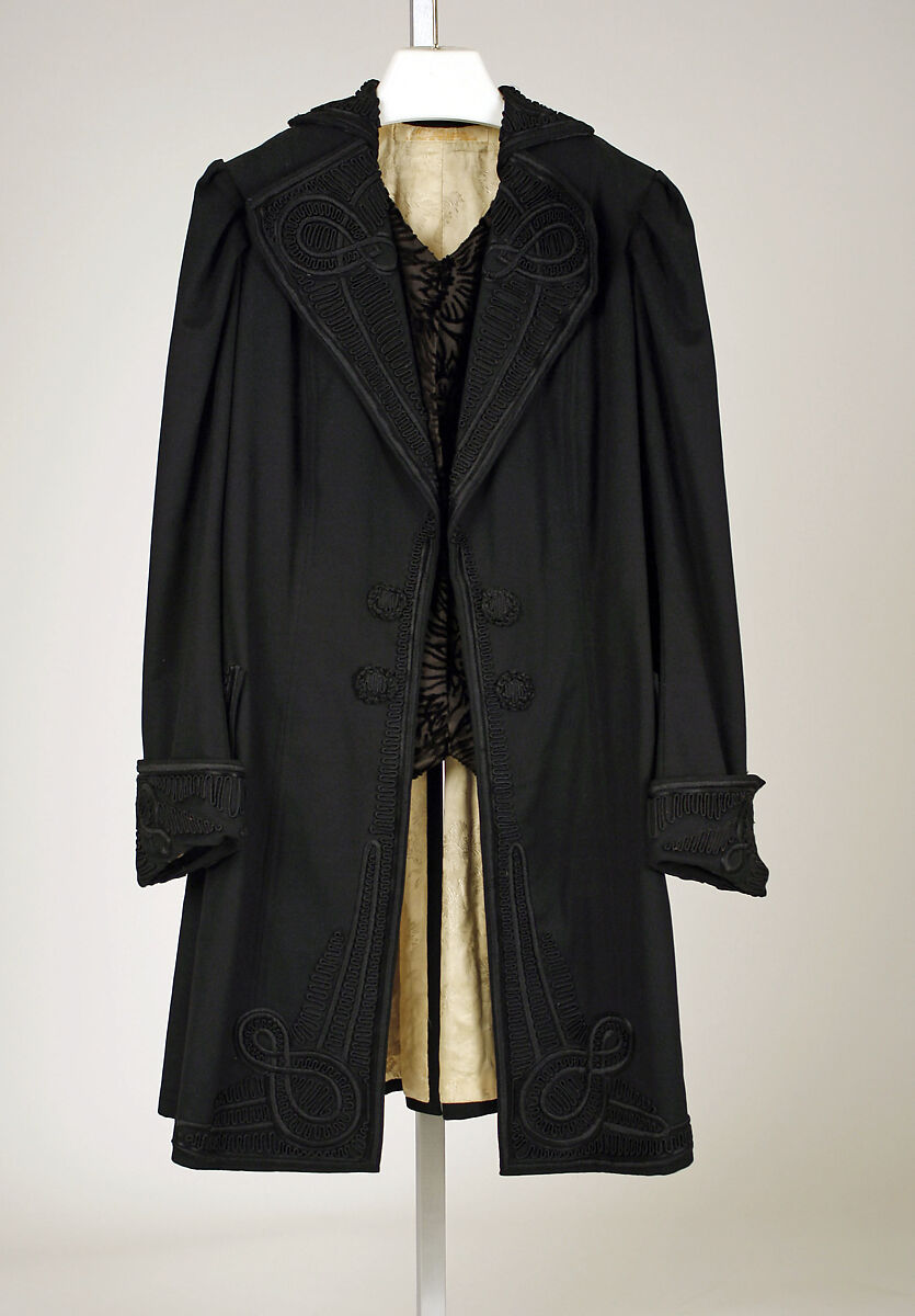 Suit, wool, silk, French