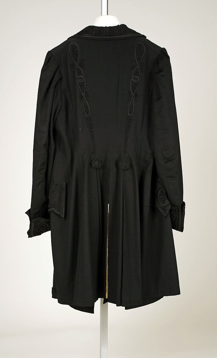 Suit, wool, silk, French
