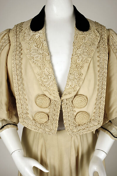 Suit, Raudnitz and Co. - Huet and Chéruit (French), wool, silk, cotton, French