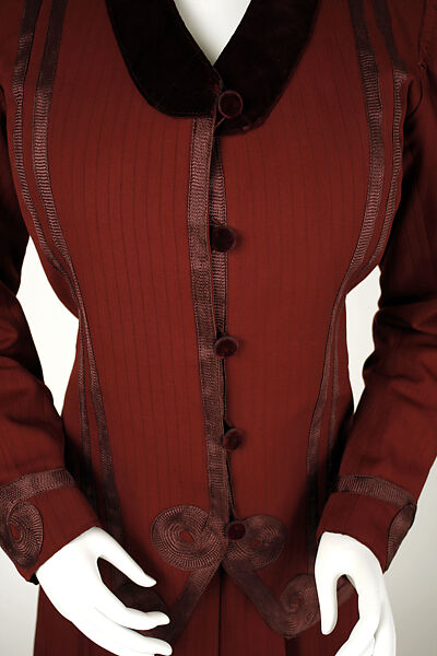 Suit, wool, silk, American