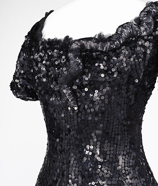 Evening dress, [no medium available], American or European