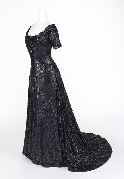 Evening dress, [no medium available], American or European