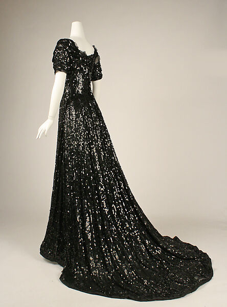 Evening dress, [no medium available], American or European