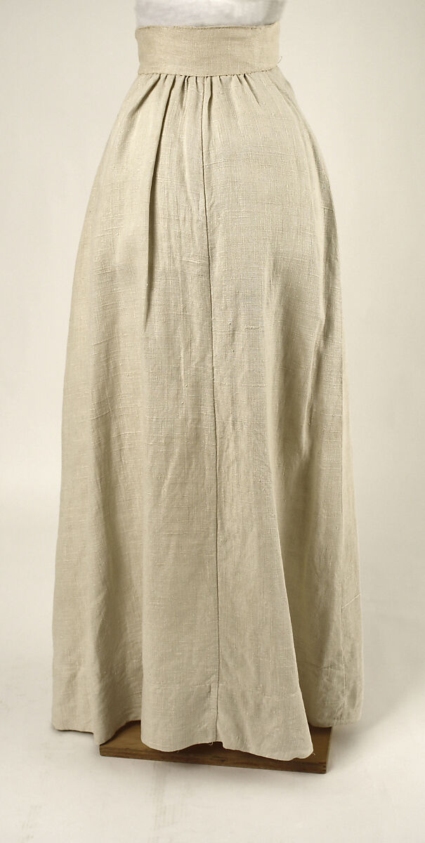 Tennis skirt, linen, American