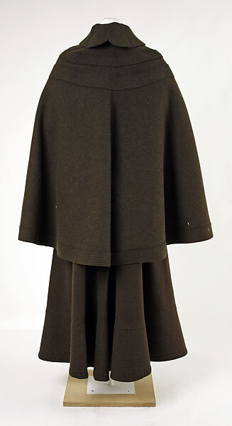 Skating ensemble, wool, American