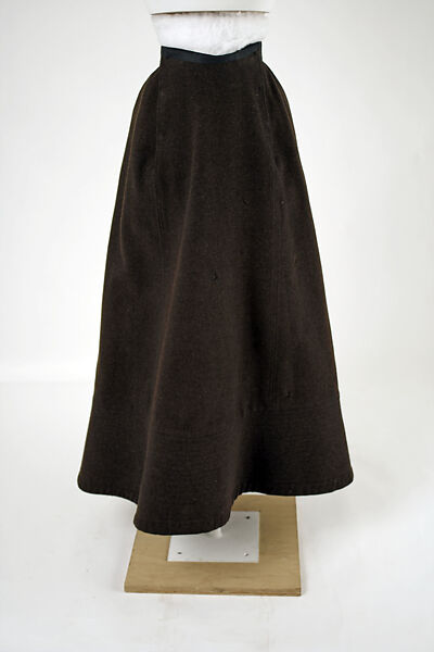 Skating ensemble, wool, American