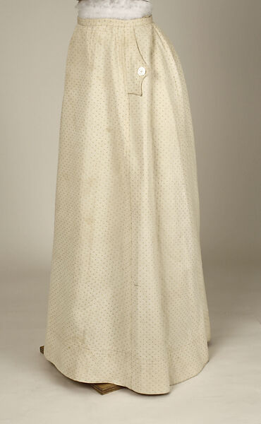 Skirt, cotton, American 