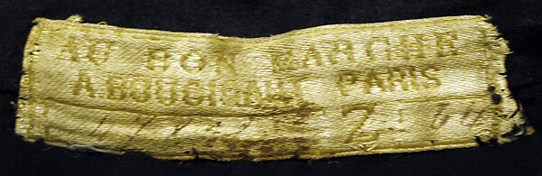 Suit, Au Bon Marché/Maison A. Boucicaut (French, founded ca. 1852), wool, French