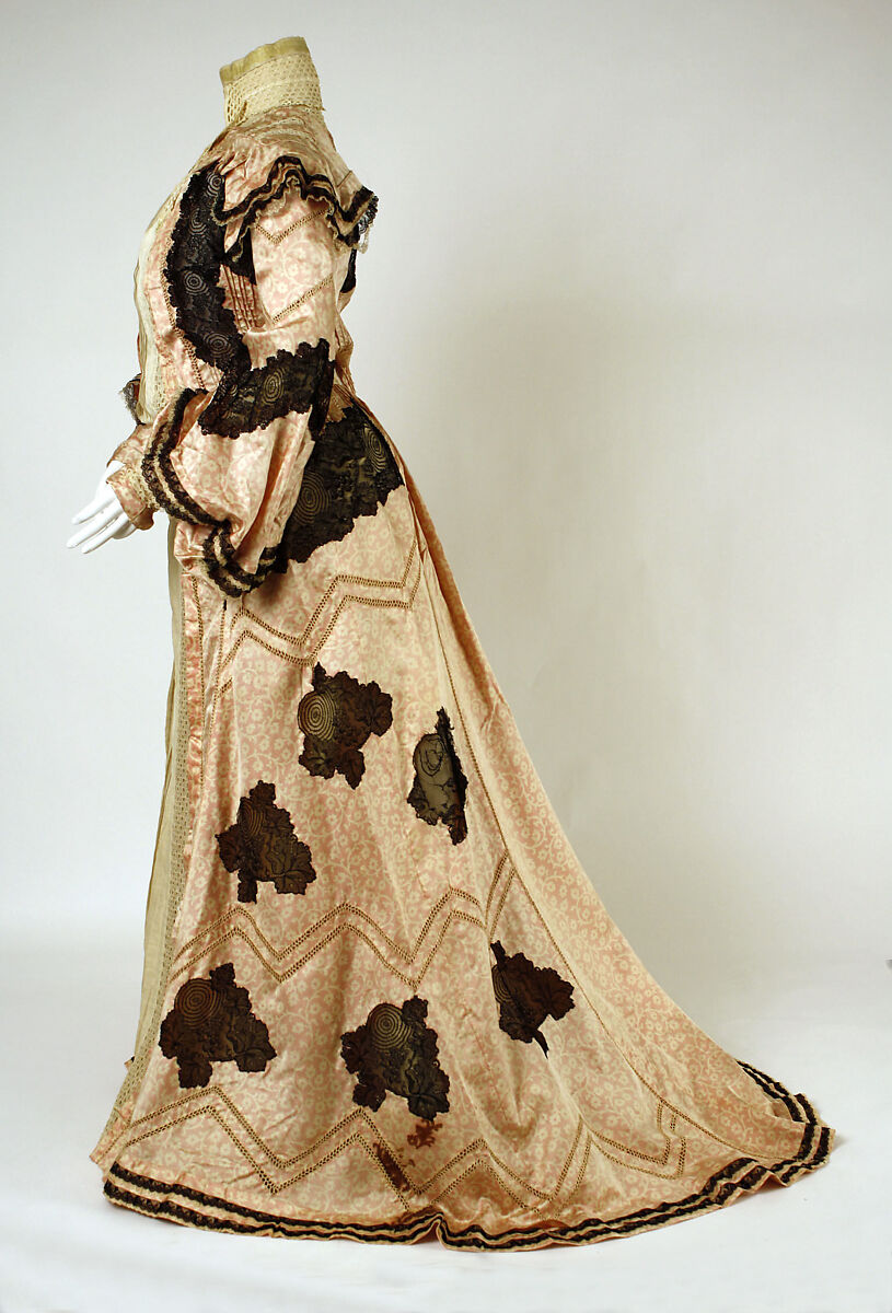 Dress, Louise Kornmann, silk, French