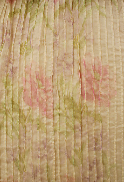Dress, silk, French
