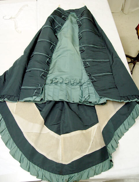 Afternoon dress, House of Worth (French, 1858–1956), silk, French