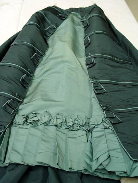 Afternoon dress, House of Worth (French, 1858–1956), silk, French