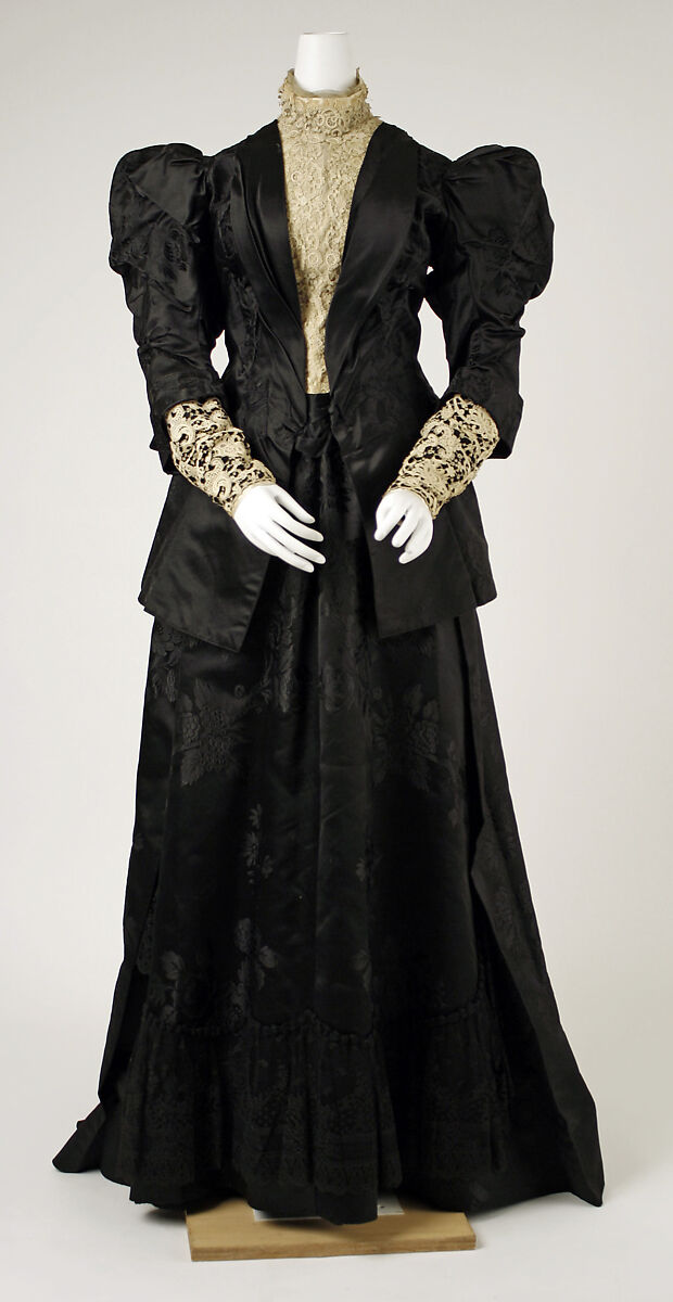 Dress, House of Worth (French, 1858–1956), silk, French 