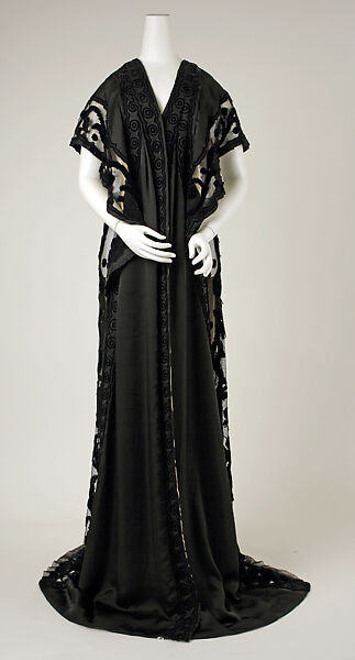 Negligée, House of Worth (French, 1858–1956), silk, French 