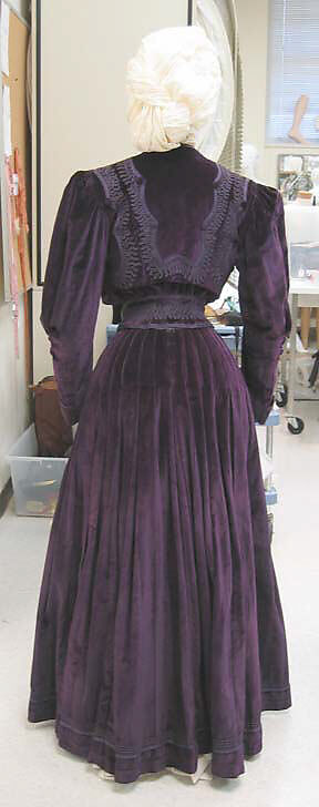 Afternoon suit, House of Worth (French, 1858–1956), silk, cotton, French