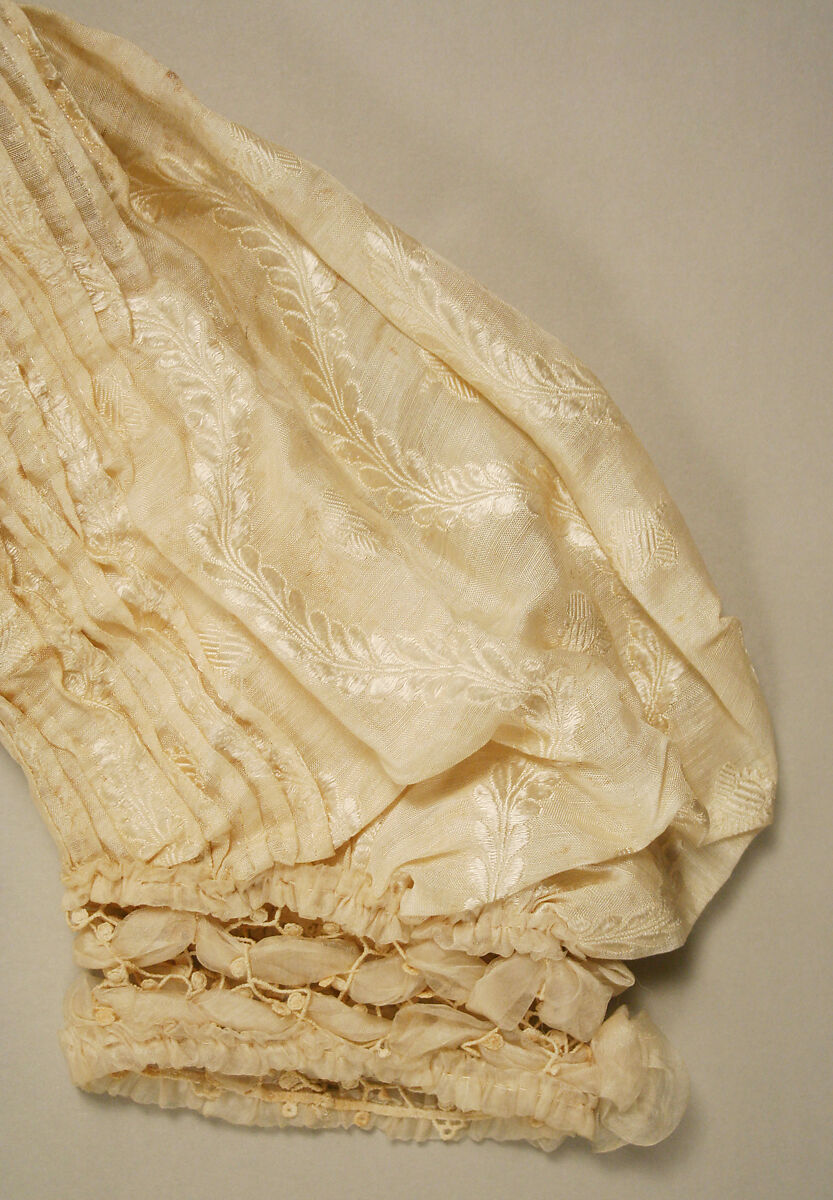 Dress, silk, American