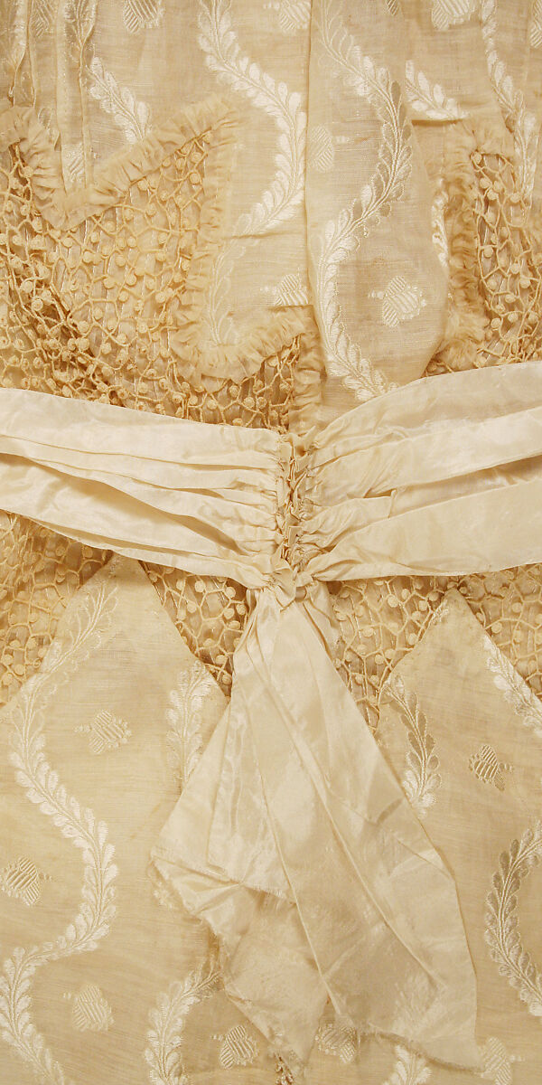 Dress, silk, American