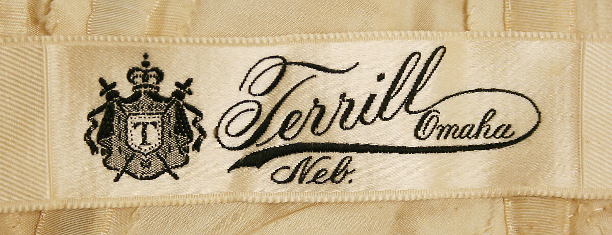 Dress, silk, American