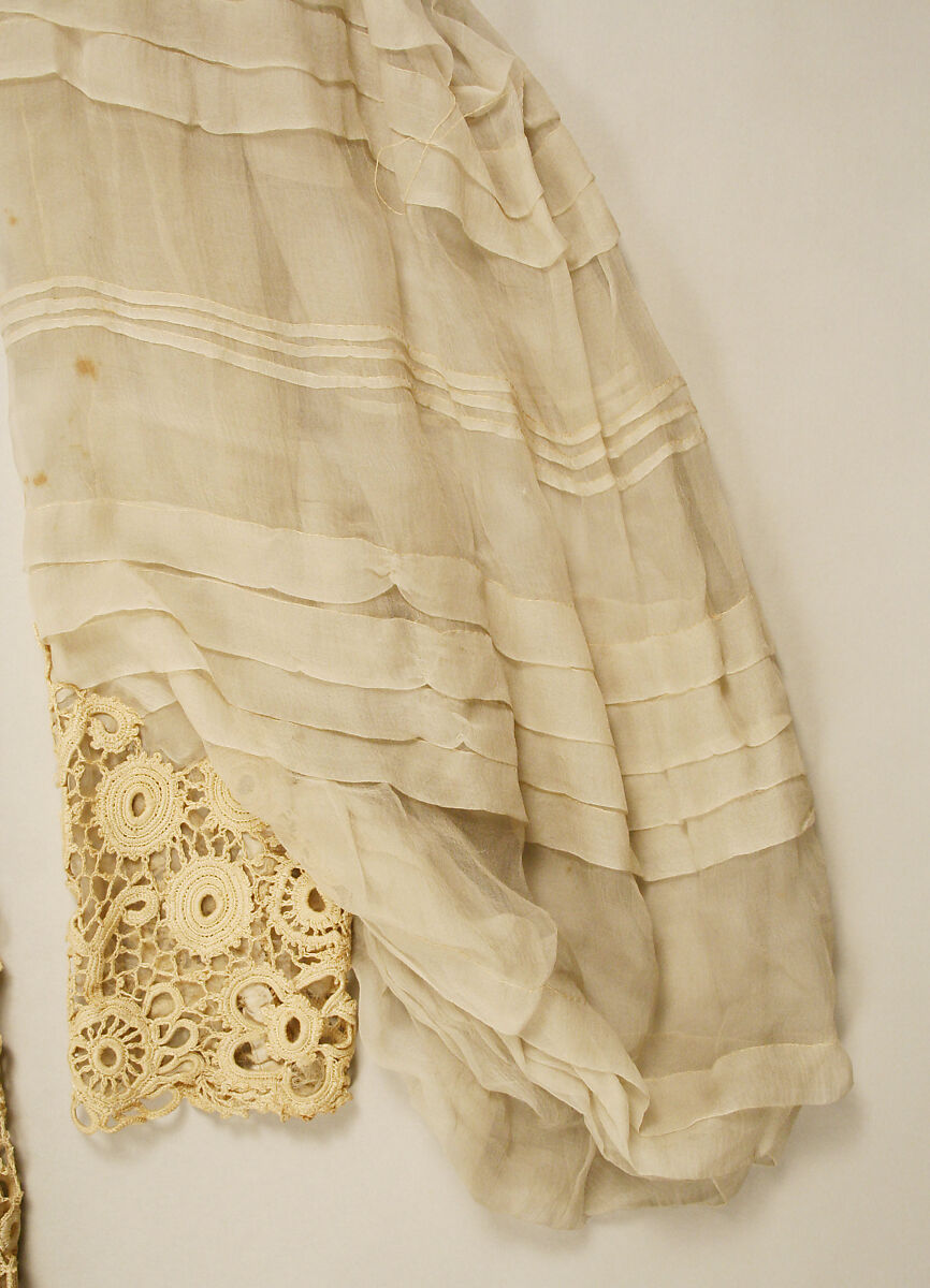 Dress, silk, American