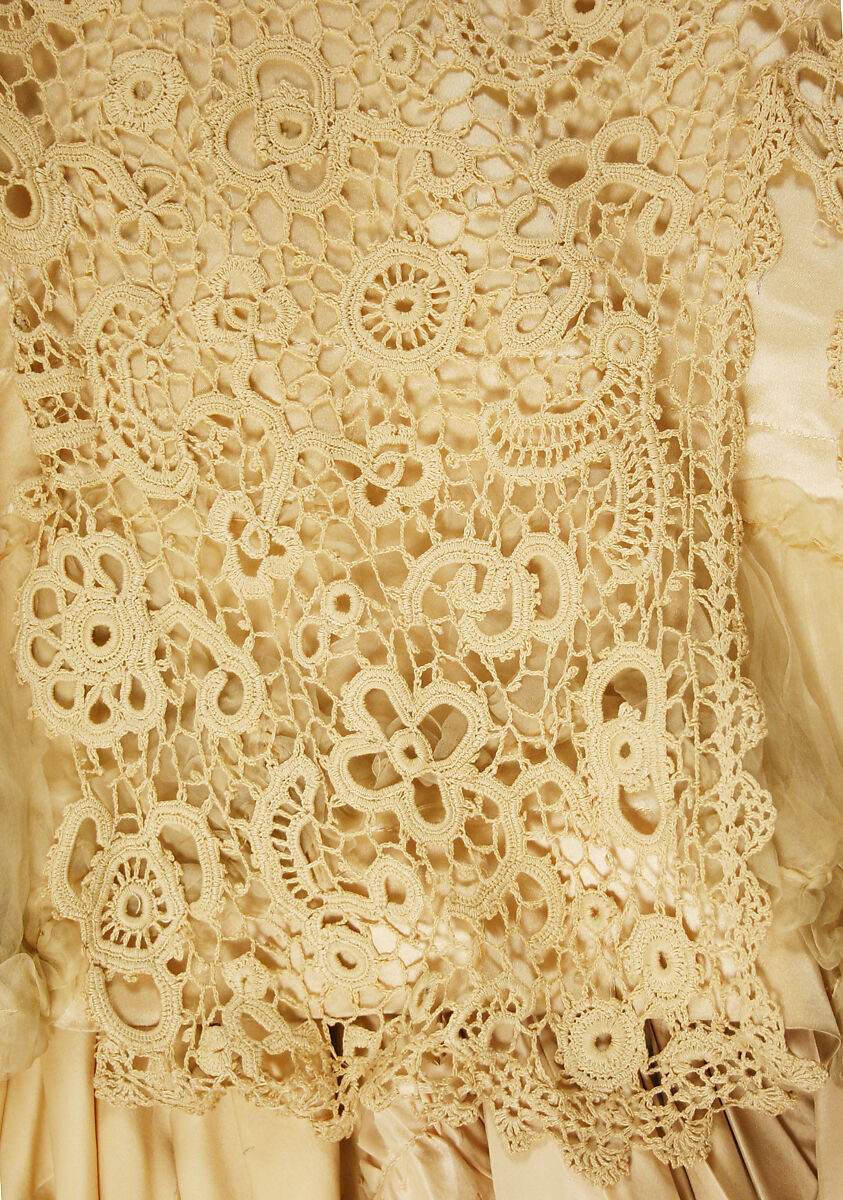 Dress, silk, American