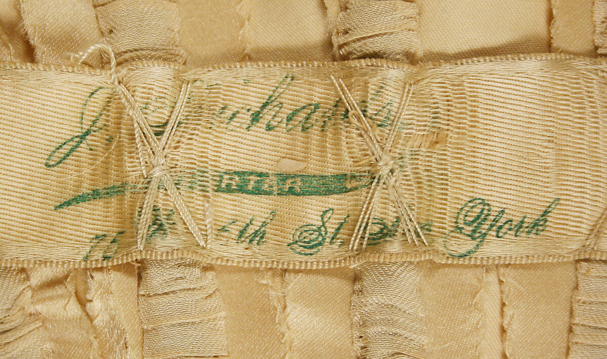 Dress, silk, American