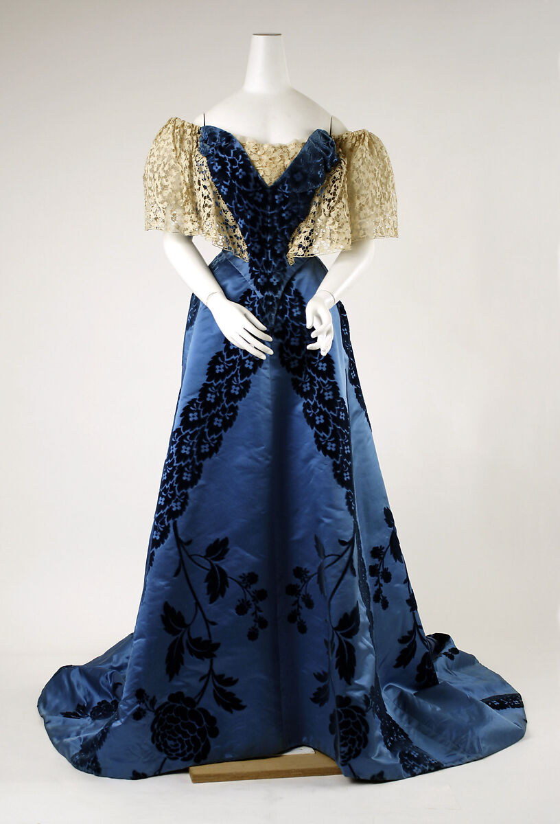 House of Worth Evening dress French The Metropolitan Museum