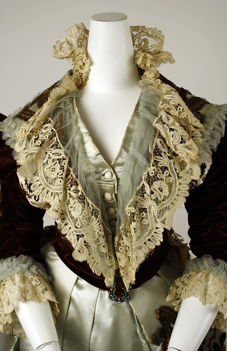 Dress, House of Worth (French, 1858–1956), silk, French