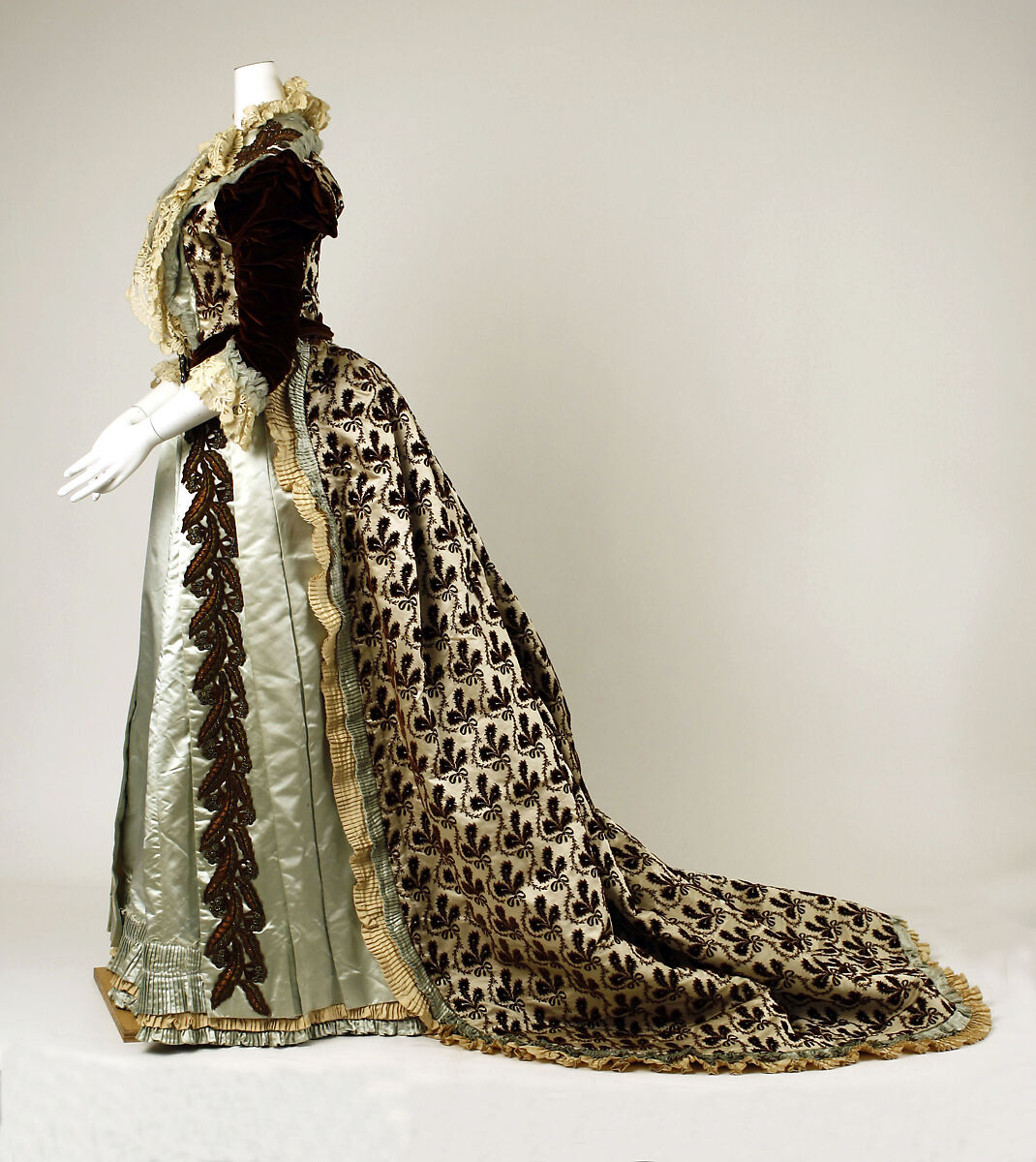 Dress, House of Worth (French, 1858–1956), silk, French